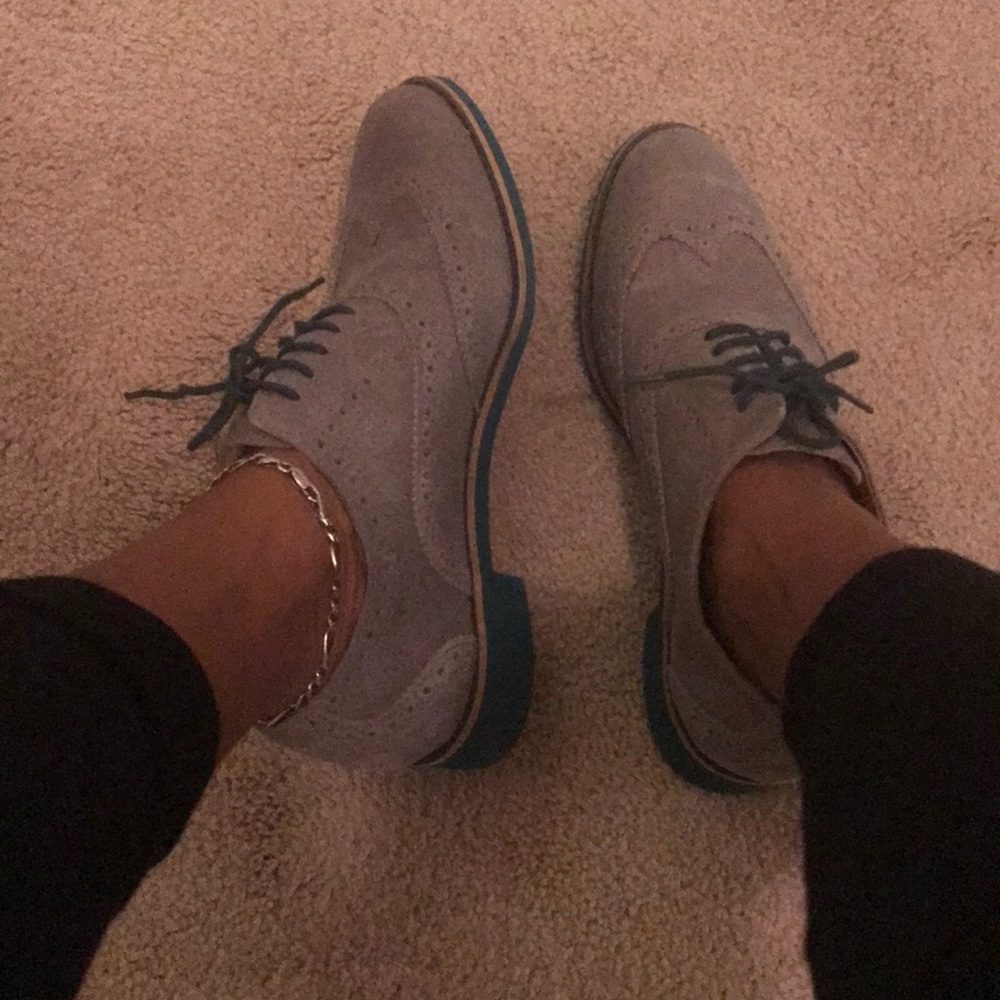 Cole Haan Gray and Teel Oxfords